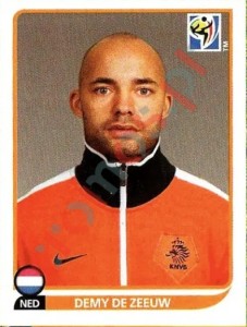 344 Demy de Zeeuw – FIFA World Cup South Africa 2010 Panini