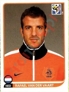 345 Rafael van der Vaart – FIFA World Cup South Africa 2010 Panini