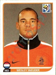 346 Wesley Sneijder – FIFA World Cup South Africa 2010 Panini