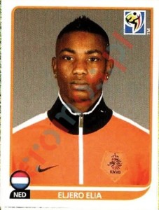 349 Eljero Elia – FIFA World Cup South Africa 2010 Panini
