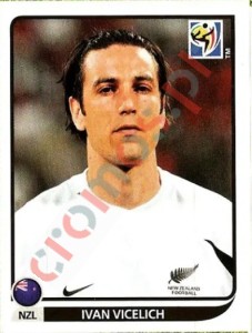452 Ivan Vicelich – FIFA World Cup South Africa 2010 Panini