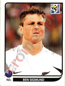 453 Ben Sigmund – FIFA World Cup South Africa 2010 Panini