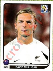 455 David Mulligan – FIFA World Cup South Africa 2010 Panini