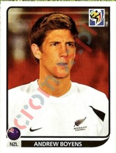 456 Andrew Boyens – FIFA World Cup South Africa 2010 Panini