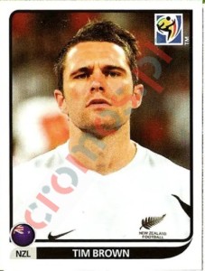 457 Tim Brown – FIFA World Cup South Africa 2010 Panini