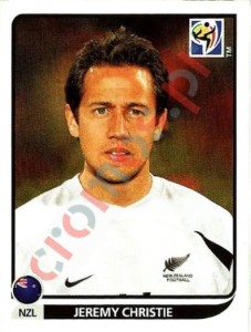 460 Jeremy Christie – FIFA World Cup South Africa 2010 Panini