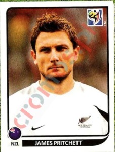 462 James Pritchett – FIFA World Cup South Africa 2010 Panini