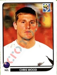 463 Chris Wood – FIFA World Cup South Africa 2010 Panini