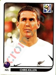 464 Chris Killen – FIFA World Cup South Africa 2010 Panini