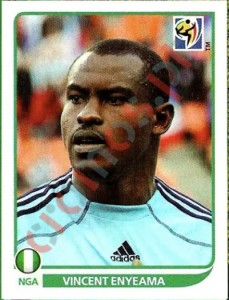 127 Vincent Enyeama – FIFA World Cup South Africa 2010 Panini
