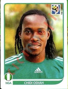 131 Chidi Odiah – FIFA World Cup South Africa 2010 Panini