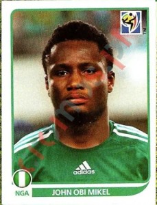 135 John Obi Mikel – FIFA World Cup South Africa 2010 Panini