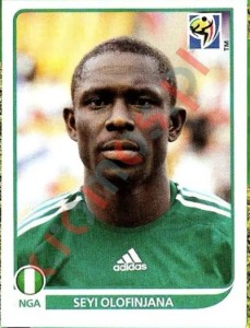 136 Seyi Olofinjana – FIFA World Cup South Africa 2010 Panini