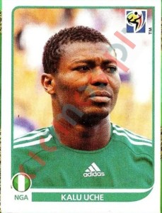 137 Kalu Uche – FIFA World Cup South Africa 2010 Panini