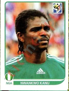 139 Nwankwo Kanu – FIFA World Cup South Africa 2010 Panini