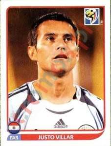 431 Justo Villar – FIFA World Cup South Africa 2010 Panini