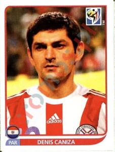432 Denis Caniza – FIFA World Cup South Africa 2010 Panini