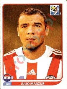 434 Julio Manzur – FIFA World Cup South Africa 2010 Panini