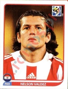 445 Nelson Valdez – FIFA World Cup South Africa 2010 Panini