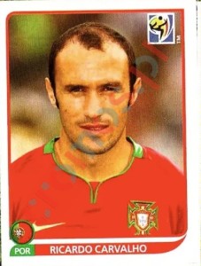 546 Ricardo Carvalho – FIFA World Cup South Africa 2010 Panini