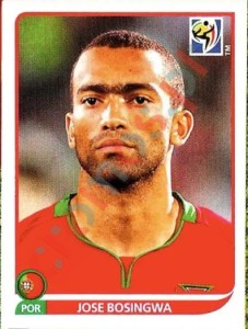 549 Jose Bosingwa – FIFA World Cup South Africa 2010 Panini