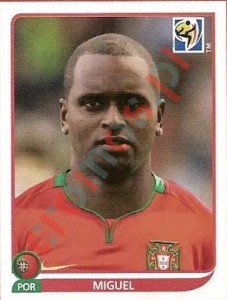 549x Miguel – FIFA World Cup South Africa 2010 Panini