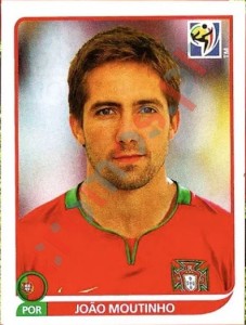 554 João Moutinho – FIFA World Cup South Africa 2010 Panini