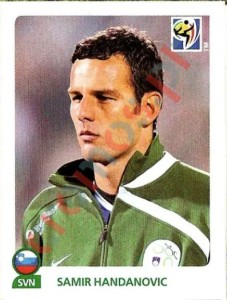 241 Samir Handanovic – FIFA World Cup South Africa 2010 Panini