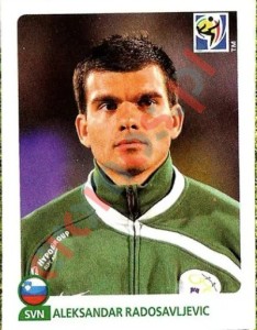 249 Aleksandar Radosavljevic – FIFA World Cup South Africa 2010 Panini