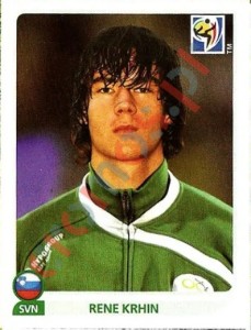 251 Rene Krhin – FIFA World Cup South Africa 2010 Panini
