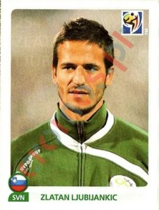 254 Zlatan Ljubijankic – FIFA World Cup South Africa 2010 Panini