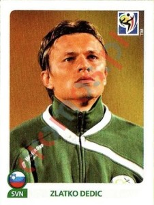 257 Zlatko Dedic – FIFA World Cup South Africa 2010 Panini