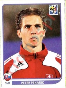 471 Peter Pekarik – FIFA World Cup South Africa 2010 Panini