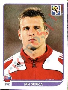 472 Jan Durica – FIFA World Cup South Africa 2010 Panini