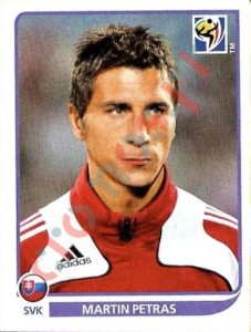 475 Martin Petras – FIFA World Cup South Africa 2010 Panini