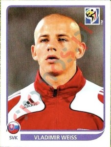 476 Vladimir Weiss – FIFA World Cup South Africa 2010 Panini