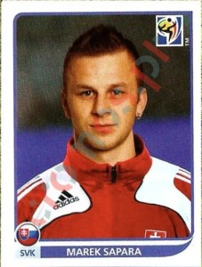 477 Marek Sapara – FIFA World Cup South Africa 2010 Panini