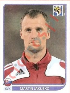481x Martin Jakubko – FIFA World Cup South Africa 2010 Panini