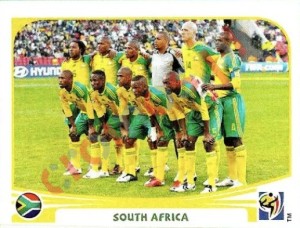 30 Team Photo – FIFA World Cup South Africa 2010 Panini