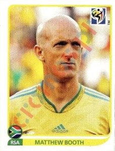 35 Matthew Booth – FIFA World Cup South Africa 2010 Panini