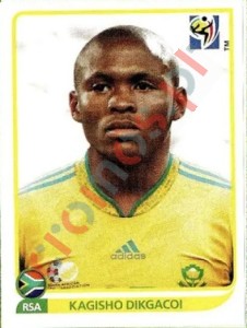 40 Kagisho Dikgacoi – FIFA World Cup South Africa 2010 Panini