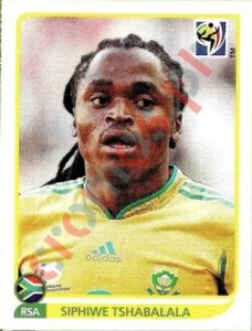 42 Siphiwe Tshabalala – FIFA World Cup South Africa 2010 Panini