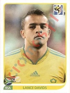 44x Lance Davids – FIFA World Cup South Africa 2010 Panini