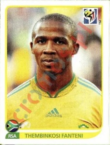 45 Thembinkosi Fanteni – FIFA World Cup South Africa 2010 Panini