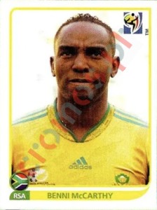 46 Benni McCarthy – FIFA World Cup South Africa 2010 Panini