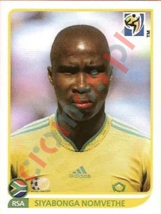 46x Siyabonga Nomvethe – FIFA World Cup South Africa 2010 Panini