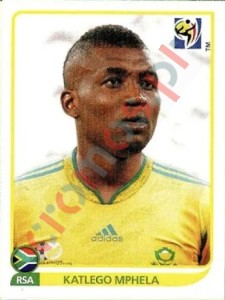47 Katlego Mphela – FIFA World Cup South Africa 2010 Panini