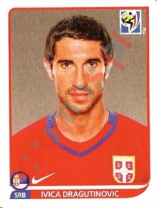 301 Ivica Dragutinovic – FIFA World Cup South Africa 2010 Panini