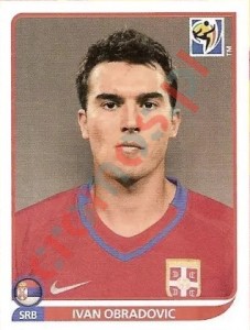 301x Ivan Obradovic – FIFA World Cup South Africa 2010 Panini