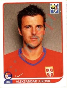 303 Aleksandar Lukovic – FIFA World Cup South Africa 2010 Panini